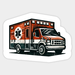 Ambulance Sticker